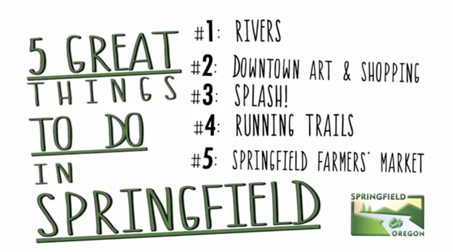 Five Great Things to Do in Springfield Oregon